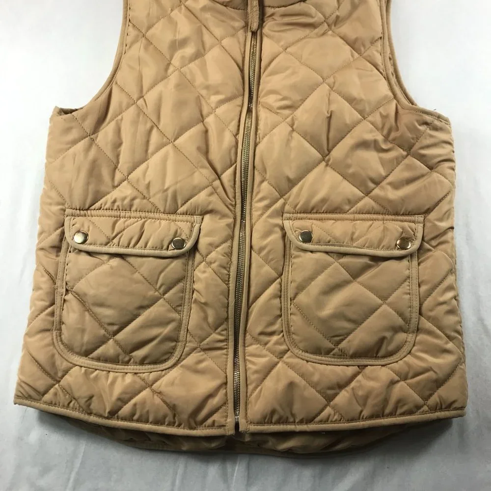Thread & Supply Tan Quilted Vest - Picture 2 of 7